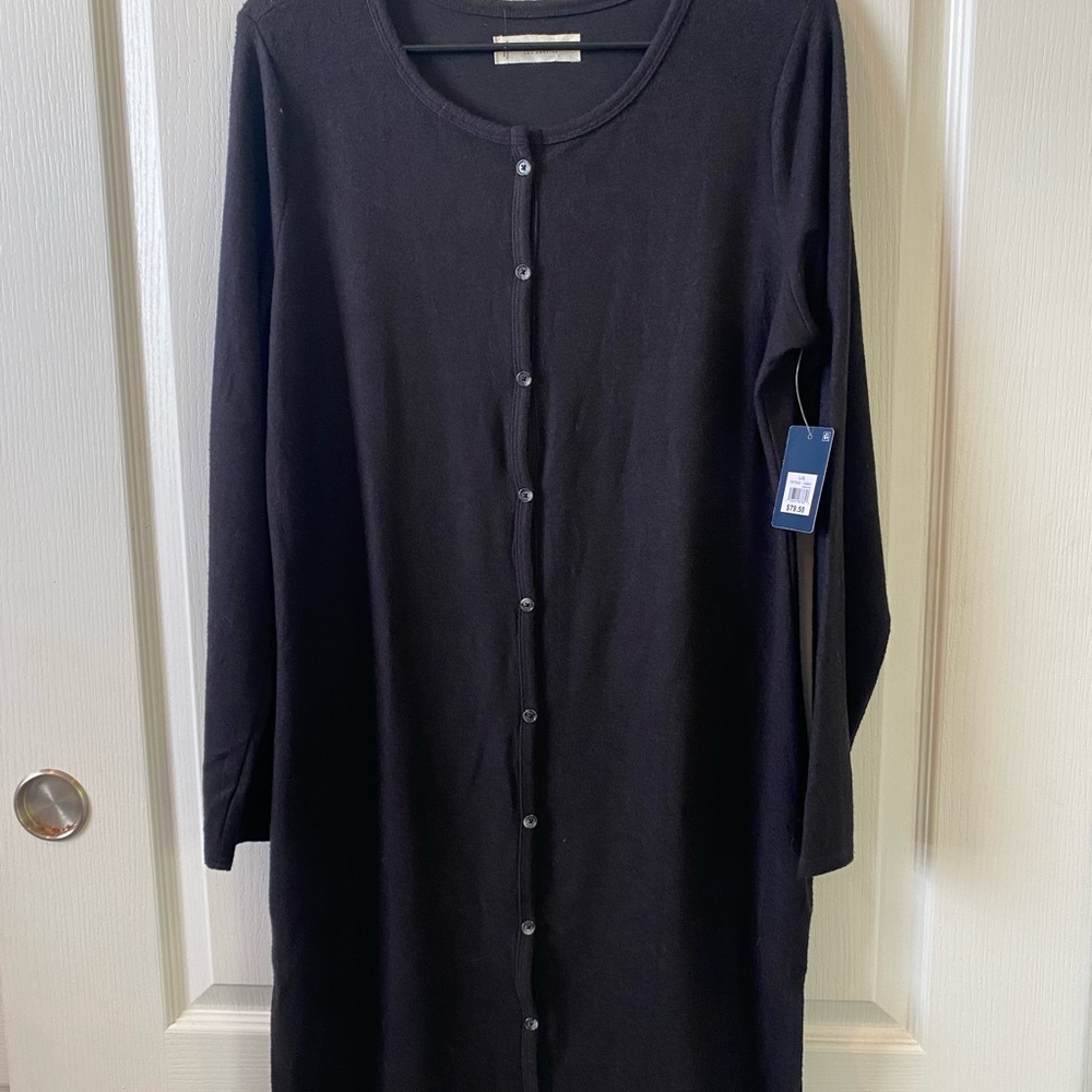 Lucky Brand Black Long Sleeve Dress